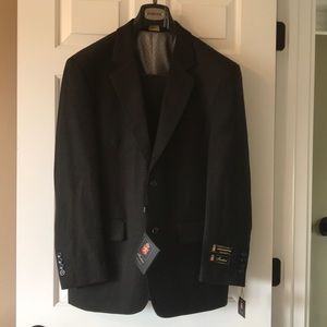 Italian Designed Dark Charcoal Men’s Suit